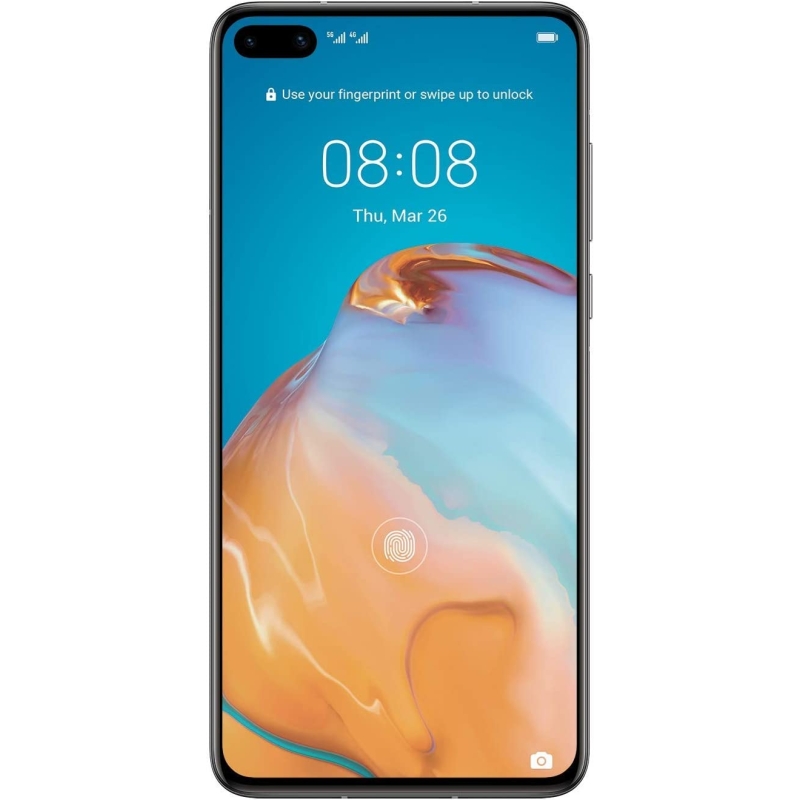 Huawei P40 5G Dual-SIM 128GB ROM + 8GB RAM (GSM Only | No CDMA) Factory Unlocked Android Smartphone (Silver Frost) - International Version